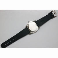 Calibre De Cartier Diver SS Black JJF 1:1 Best Edition Rubber Strap A23J