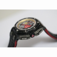 Royal Oak Offshore Real Forge Carbon Grand Prix Red JF V3 A3126 Free XS Rubber Strap