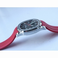 Aquanaut 5167A Singapore Edition SS Red Second Hand Red Rubber Strap 324CS Free box ZF