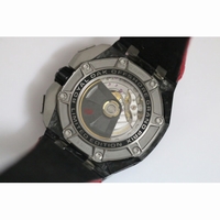 Royal Oak Offshore Real Forge Carbon Grand Prix Red JF V3 A3126 Free XS Rubber Strap