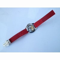 Aquanaut 5167A Singapore Edition SS Red Second Hand Red Rubber Strap 324CS Free box ZF