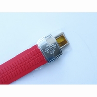 Aquanaut 5167A Singapore Edition SS Red Second Hand Red Rubber Strap 324CS Free box ZF
