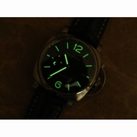 Pam 927 Luminor Due Blue Dial Blue Leather Strap VSF