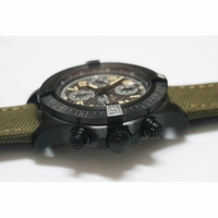 Avenger II Chrono DLC Case CF Dial Black Num Nylon Strap A-7750 