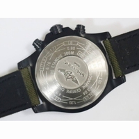 Avenger II Chrono DLC Case CF Dial Black Num Nylon Strap A-7750 