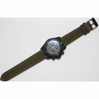 Avenger II Chrono DLC Case CF Dial Black Num Nylon Strap A-7750 