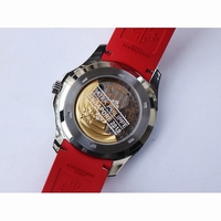 Aquanaut 5167A Singapore Edition SS Red Second Hand Red Rubber Strap 324CS Free box ZF