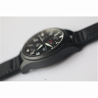 Pilot Chrono IW388001 Top Gun Real Ceramic Black Nylon Strap BP A7750