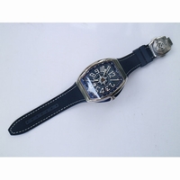 Vanguard V45 Blue Textured Dial Blue Rubber Strap MIYOTA 9015 ZF