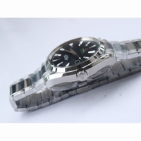 Aqua Terra 150m Anti-Magnetic Green Number Black Textured Dial Bracelet VS8500 VSF