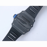 RM035-02 PSG Skeleton Blue Dial Black Rubber Strap MIYOTA8215 V3