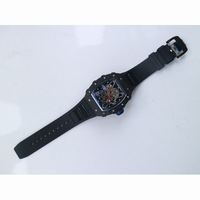 RM035-02 PSG Skeleton Blue Dial Black Rubber Strap MIYOTA8215 V3