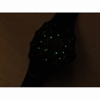 RM035-02 PSG Skeleton Blue Dial Black Rubber Strap MIYOTA8215 V3