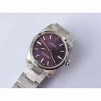 Oyster Perpetual 34mm 114200 Red Dial Bracelet A2824 UBF