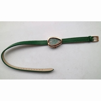 Ladies Serpenti RG Gold green Dial leather Swiss Quartz
