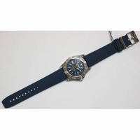 Avenger GMT SS 1:1 Best Edition Blue Dial On Blue rubber Strap A2836 GF
