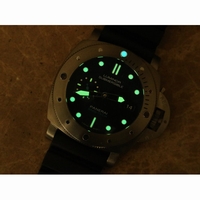 Pam 692T Titanium Blue Dial Black Rubber Strap P.9010 Super Clone Free Nylon Strap VSF