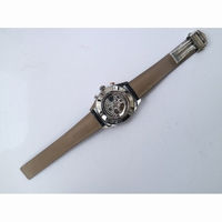 Carrera Calibre 16 Day-Date Ceramic Bezel Black Dial Leather Strap Cal.1887 V6F