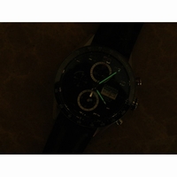 Carrera Calibre 16 Day-Date Ceramic Bezel Black Dial Leather Strap Cal.1887 V6F