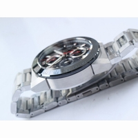 Calibre Heuer 01 Chrono SS/PVD Skeleton Dial Red Hand Bracelet A1887 XF