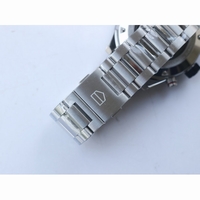 Calibre Heuer 01 Chrono SS/PVD Skeleton Dial Red Hand Bracelet A1887 XF