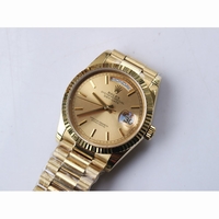 Rolex Day-Date 40mm YG Oyster Fluted *5 Dials* Bracelet BP A2836