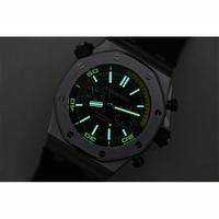 Avenger GMT SS 1:1 Best Edition Blcak Dial rubber Strap A2836 GF