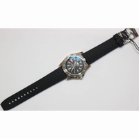 Avenger GMT SS 1:1 Best Edition Blcak Dial rubber Strap A2836 GF