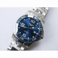 Conquest L3.840.4.56.6 Real Ceramic Bezel Blue Dial Bracelet A2824 ZF