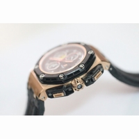 Royal Oak Offshore Grand Prix RG Real Forge Carbon V3 JF A3126 Free XS Rubber Strap