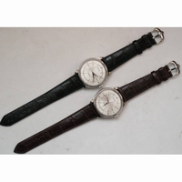 50509 Cellini Time SS/LE Sliver Dial Sticks BP SA3132