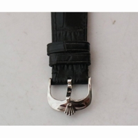 50509 Cellini Time SS/LE Sliver Dial Sticks BP SA3132