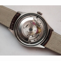 50509 Cellini Time SS/LE Sliver Dial Sticks BP SA3132