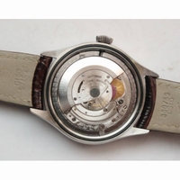 50509 Cellini Time SS/LE Black Dial Diamond Mark BP SA3132