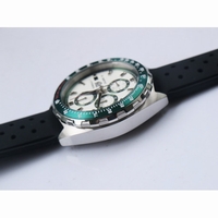  TAG Formula 1 White & Green Dial Rubber Quartz