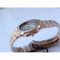 Nautilus 5711/1R RG Brown Textured Dial Bracelet 324CS Free Box PPF