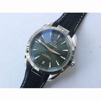 Aqua Terra 150M Master Chronometers Green Dial Rubber Strap A8900 Super Clone Free Bracelet VSF