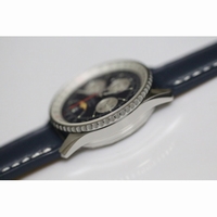 Breitling Navitimer 01 Chronograph Blue Leather