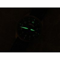 IWC Pilot UTC Spitfire ��MJ271�� Green Dial Brown Leather Strap A2836 ZF