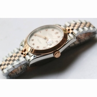 DateJust II Pres Smooth 41mm 126331  Diamond Marks grey Dial Jubilee Bracelet BP
