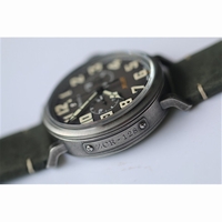Zenith Pilot Type 20 SS Vintage Grey Dial Leather V6F A7750