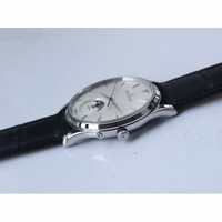 Master Ultra Thin Moon 1368420 White Dial Black Leather Strap A925 YLF