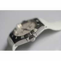 Omega Constellation 35mm White Quartz Rubber