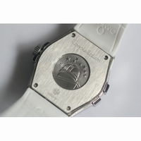 Omega Constellation 35mm White Quartz Rubber