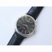 Cellini Time 50509 SS *4 Dials* Leather Strap A3132 BP