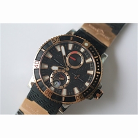 Vacheron Constantin SS Gray Dial Sticks Markers on Black Leather Strap