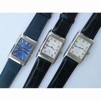 Reverso Two Face SS *3 Dials* Leather Strap  OXF
