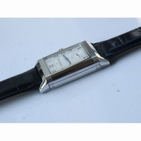 Reverso Two Face SS *3 Dials* Leather Strap  OXF