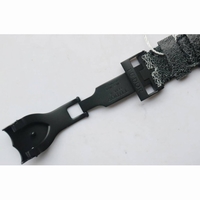 Heritage Black Bay Dark DLC 1:1 Best Edition Black Bezel on Distressed Leather Strap A2824 ZF