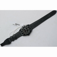 Heritage Black Bay Dark DLC 1:1 Best Edition Black Bezel on Distressed Leather Strap A2824 ZF